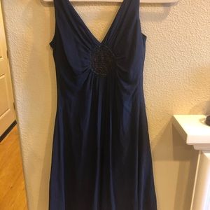 Maggy London Tags on brand new dark blue dress